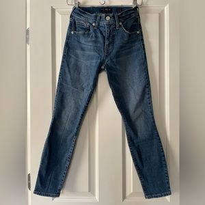 Used Lucky Brand Midrise Ava Crop Jeans - Size 0/25